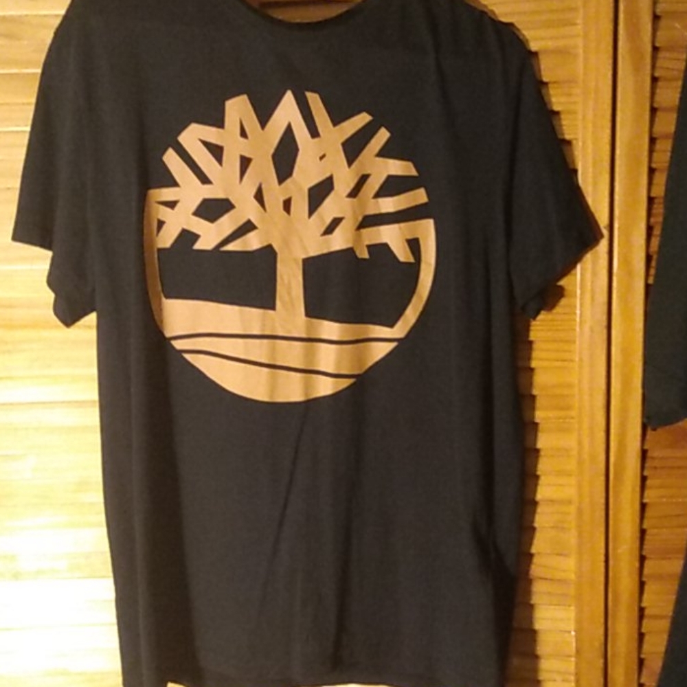 Timberland men's large black t-shirt